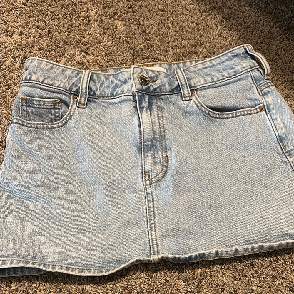 Denim skirt